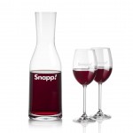 Caldmore Carafe & Naples Wine with Logo
