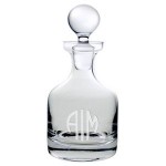 Classic Whiskey Decanter (32 Oz.) with Logo