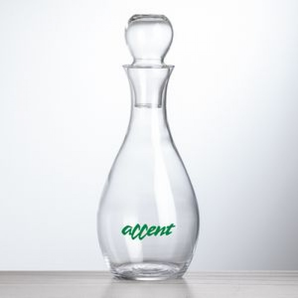 Carberry 33oz Decanter & Lid Custom Imprinted Carberry 33oz Decanter & Lid Custom Imprinted