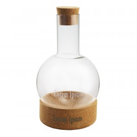 Customized Apollo Decanter w/Cork Base & Stopper