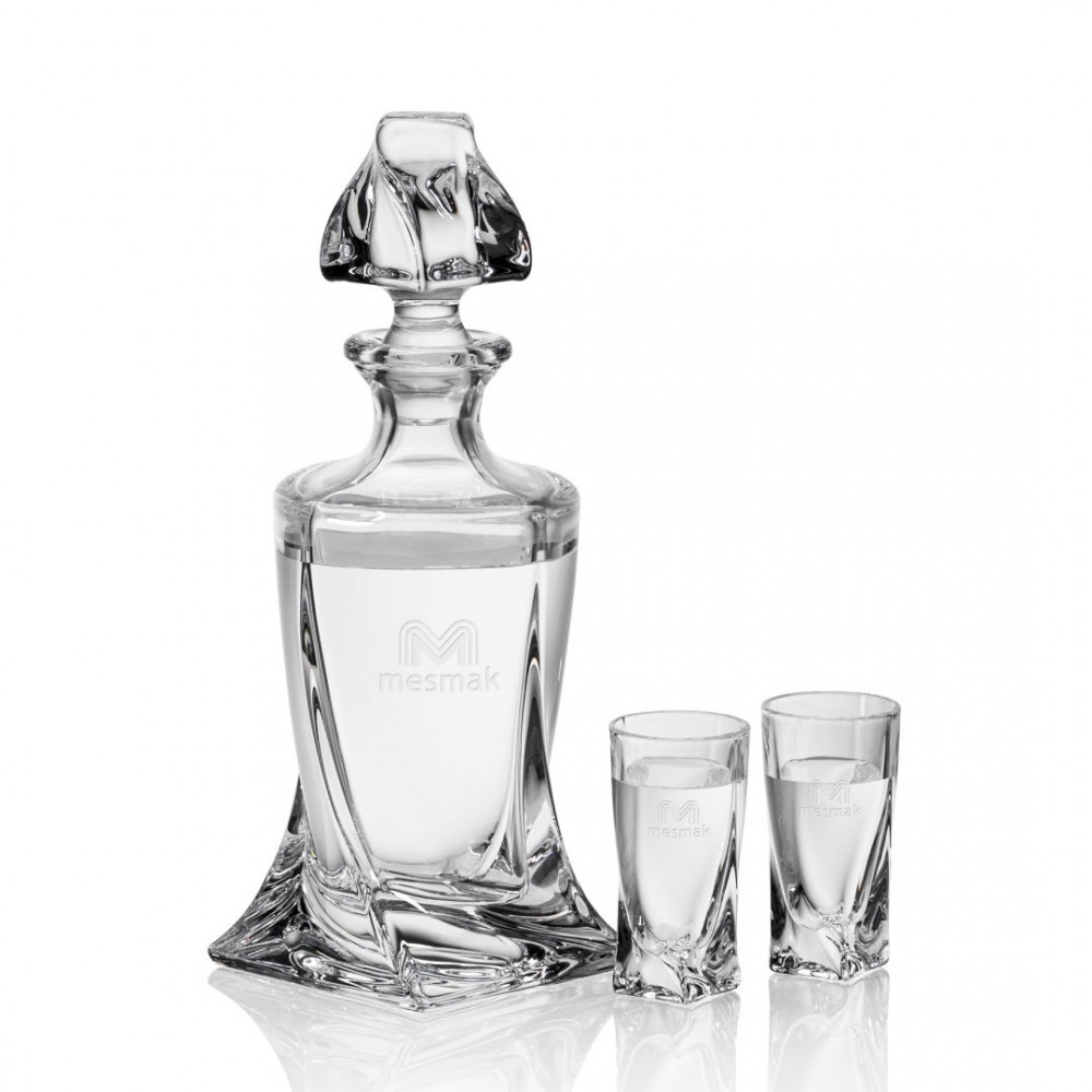 Personalized Oasis Shot Decanter Set Personalized Oasis Shot Decanter Set