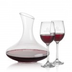 Innisfil Carafe & Burlington Wine with Logo