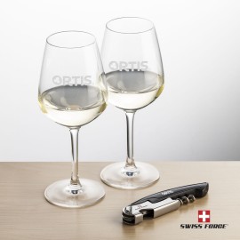 Custom Swiss Force Opener & 2 Mandelay Wine - Black  Custom Swiss Force Opener & 2 Mandelay Wine - Black