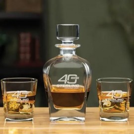 Personalized Bluegrass Decanter Set (5pc Set)