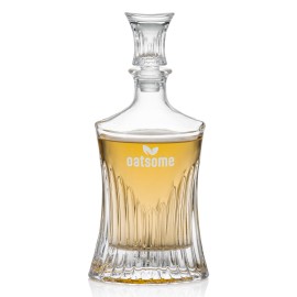 Langstaff Decanter & Lid with Logo