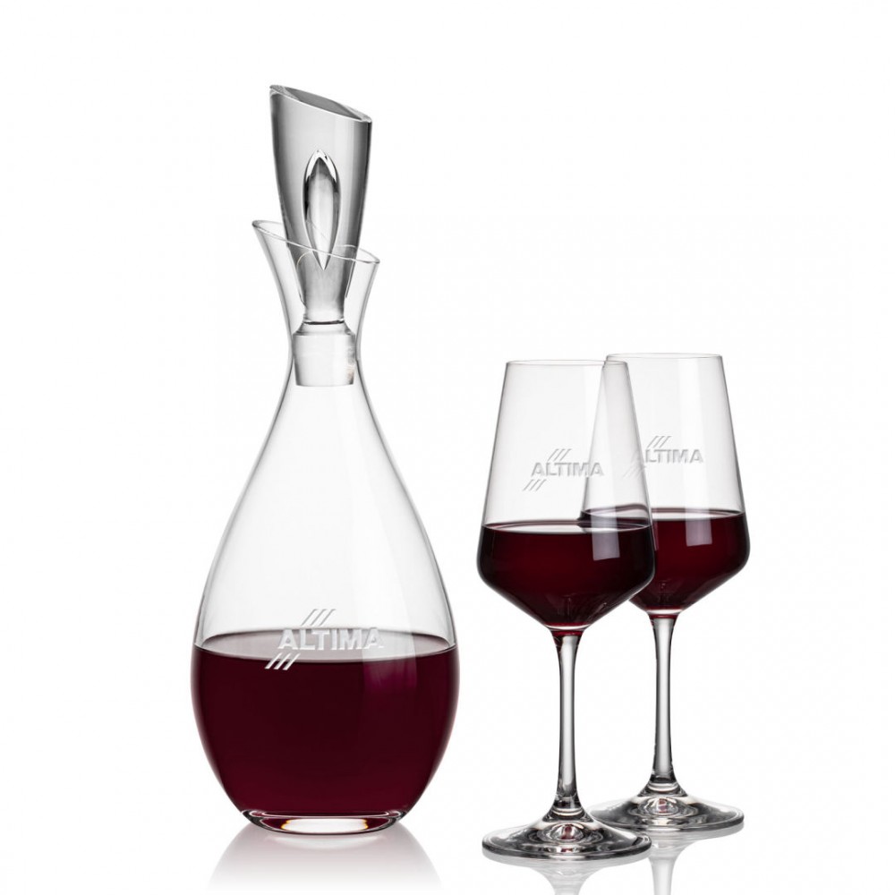 Logo Branded Juliette Decanter & Cannes Wine