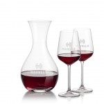 Adelita Carafe & Elderwood Wine with Logo
