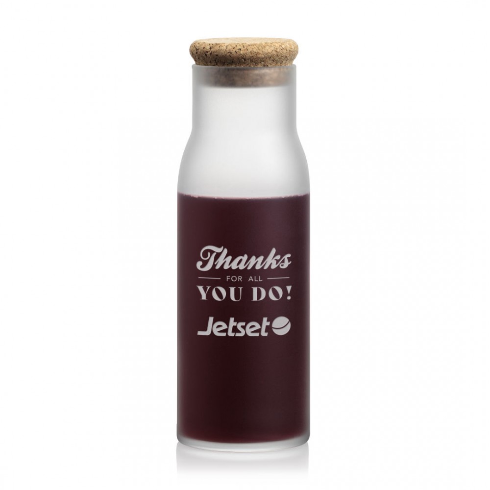 Customized Yarmouth Carafe w/Cork Lid Customized Yarmouth Carafe w/Cork Lid