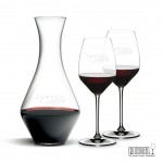 RIEDEL Merlot Decanter & Extreme Wine Set with Logo