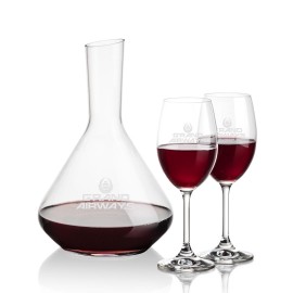 Terrassa Carafe & 2 Naples Wine with Logo