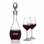 Malvern Decanter & Germain Wine with Logo