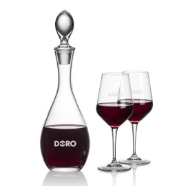 Malvern Decanter & Germain Wine with Logo