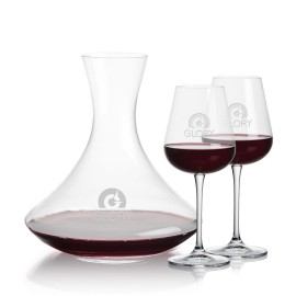 Senderwood Carafe & Howden Wine with Logo