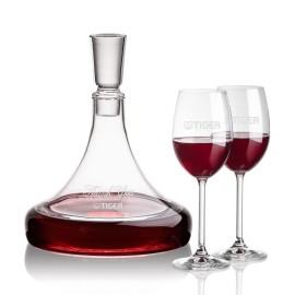 Promotional Ashby Decanter & 2 Naples Wine  Promotional Ashby Decanter & 2 Naples Wine