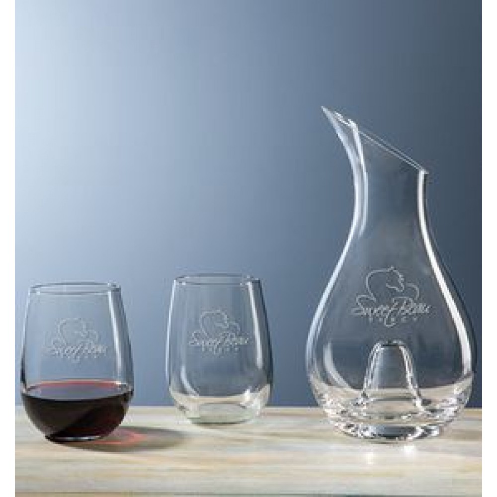 Logo Branded Vinery Wine Set (3 Piece Set) Logo Branded Vinery Wine Set (3 Piece Set)