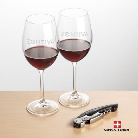 Custom Swiss Force Opener & 2 Coleford Wine - Black