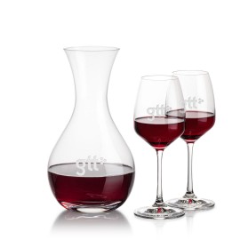 Adelita Carafe & Oldham Wine with Logo