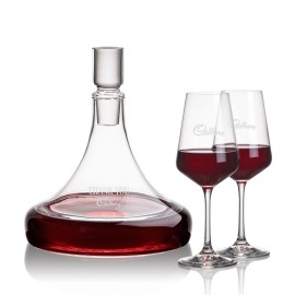 Logo Branded Ashby Decanter & Cannes Wine