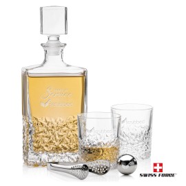 Oakham Decanter Set & Ice Balls with Logo