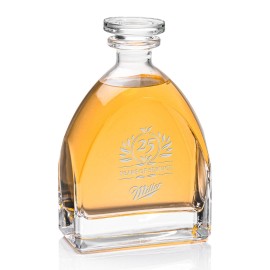 Personalized Dutton Decanter - 25oz Crystalline