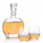 Logo Branded Glendale Decanter & Garland OTR