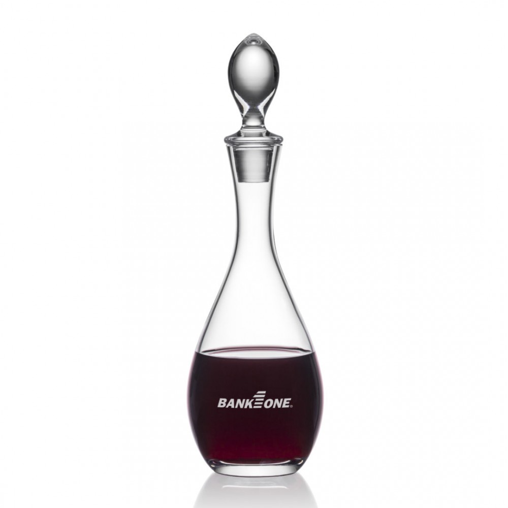 Malvern Decanter & Lid with Logo Malvern Decanter & Lid with Logo