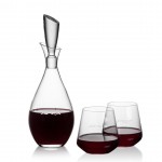 Juliette Decanter & 2 Cannes Stemless Wine with Logo