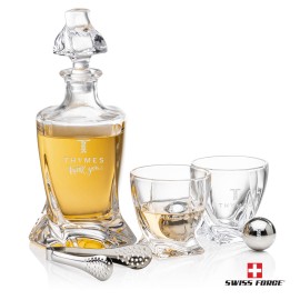 Seneca Decanter Set & Ice Balls with Logo