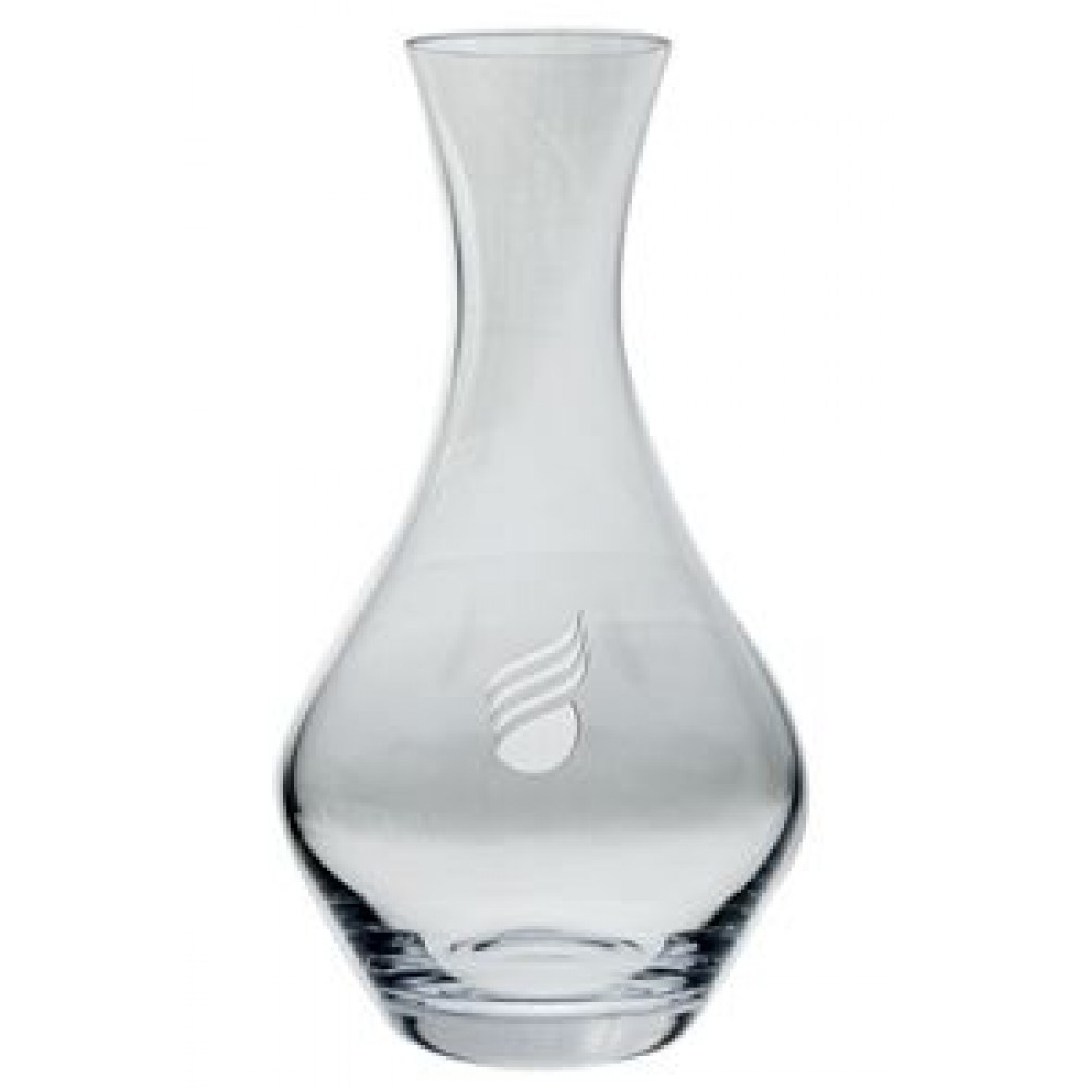 Logo Branded Vino Grande Carafe (40 Oz.)