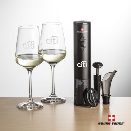 Promotional Swiss Force Opener & 2 Breckland Wine