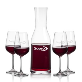 Promotional Caldmore Carafe & 4 Laurent Wine