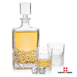 Oakham Decanter Set & Ice Cubes with Logo