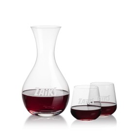Promotional Adelita Carafe & Howden Stemless Wine
