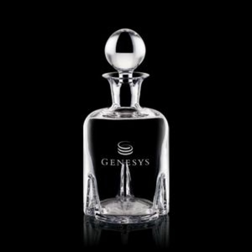 Custom Engraved Hillcrest Decanter - 33oz Crystalline Custom Engraved Hillcrest Decanter - 33oz Crystalline