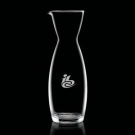 Logo Branded Hemlock Carafe - 34oz Crystalline  Logo Branded Hemlock Carafe - 34oz Crystalline