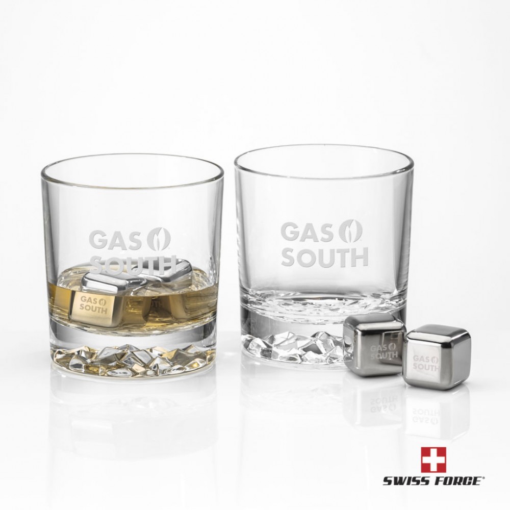Personalized Swiss Force S/S Ice Cubes & 2 Cassidy OTR