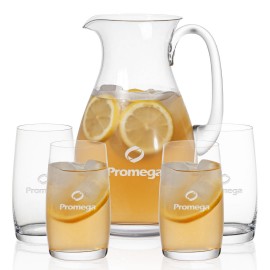 St Tropez Pitcher & 4 Valemount Beverage with Logo  St Tropez Pitcher & 4 Valemount Beverage with Logo