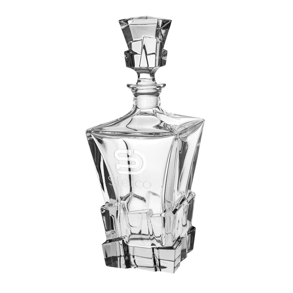 Personalized Westgate Rocky Crystal Decanter Personalized Westgate Rocky Crystal Decanter