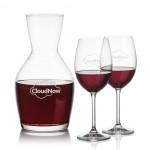 Westwood Carafe & Coleford Wine with Logo