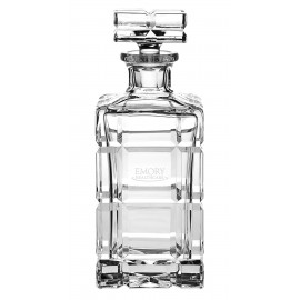 Logo Branded Westgate Pilastro Crystal Decanter