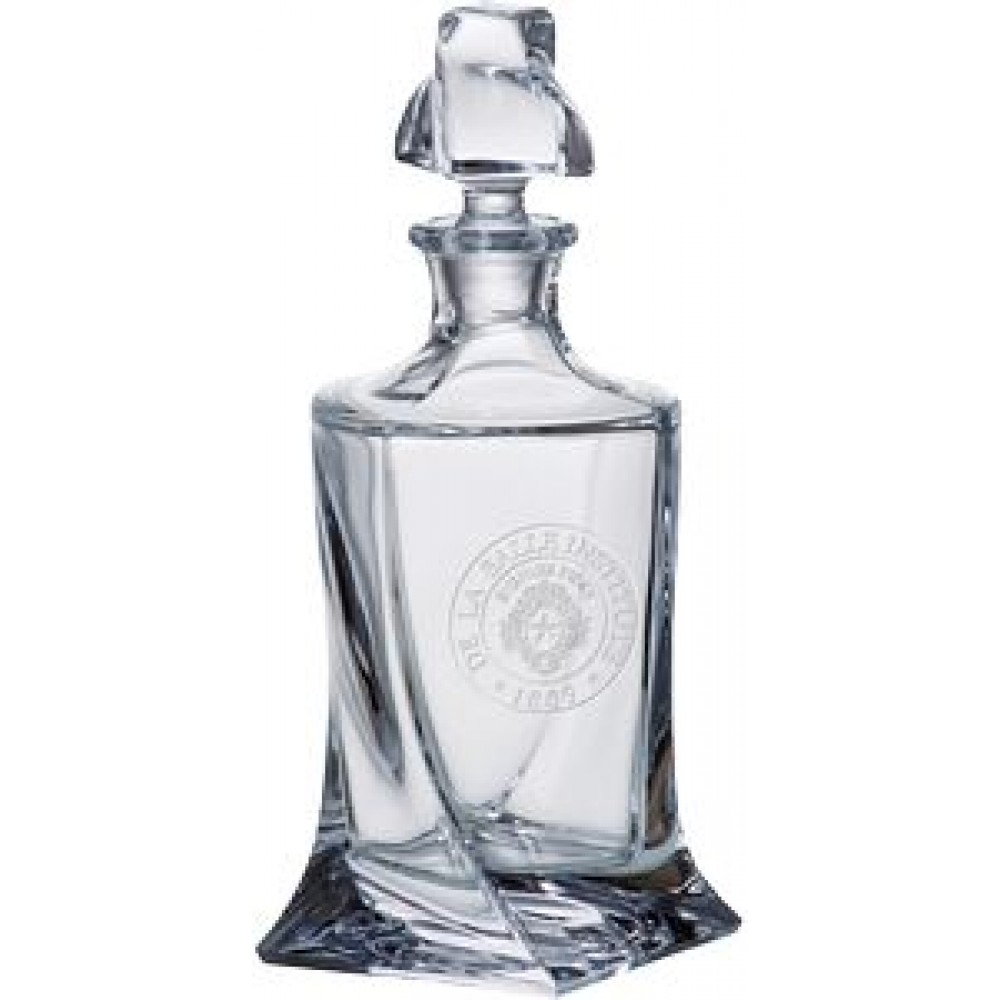 Westgate Quadro Decanter (28 3/4 Oz.) with Logo Westgate Quadro Decanter (28 3/4 Oz.) with Logo