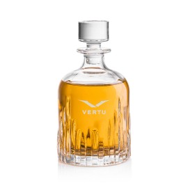 Newport Decanter & Lid - 33oz Crystalline with Logo  Newport Decanter & Lid - 33oz Crystalline with Logo