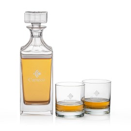 Custom Aristocrat Decanter Set