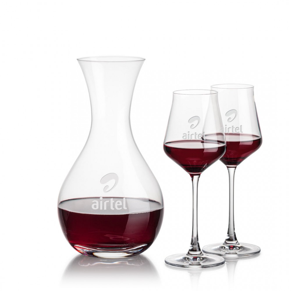 Logo Branded Adelita Carafe & Bretton Wine Logo Branded Adelita Carafe & Bretton Wine