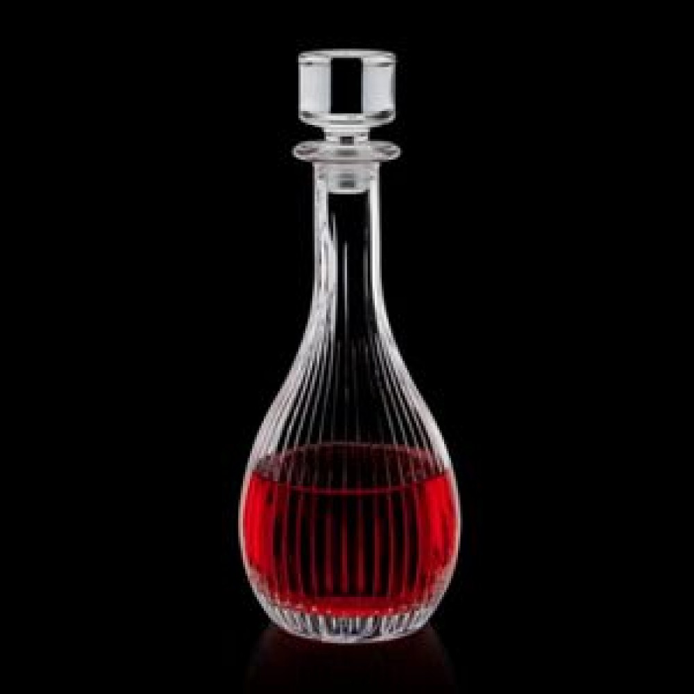 Custom Printed Bacchus Wine Decanter - 30oz Crystalline Custom Printed Bacchus Wine Decanter - 30oz Crystalline