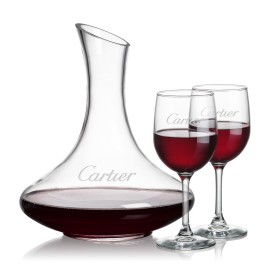Personalized Kanata Carafe & 2 Burton Wine