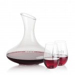 Logo Branded Innisfil Carafe & Boston Stemless Wine