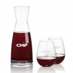 Personalized Winchester Carafe & Edderton Stemless