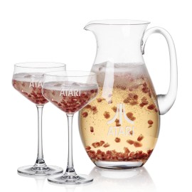 Customized St Tropez Pitcher & 2 Bretton Cocktail  Customized St Tropez Pitcher & 2 Bretton Cocktail
