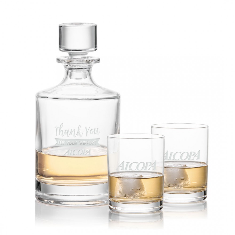 Personalized Monterey Decanter Set Personalized Monterey Decanter Set